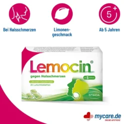 Lemocin gegen Halsschmerzen Limone, 20 St