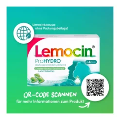 Lemocin ProHydro Limette-Menthol Lutschtabletten, 20 St
