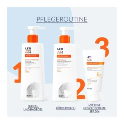 LETI AT4 Defense SPF 50+ Gesichtscreme, 50 ml