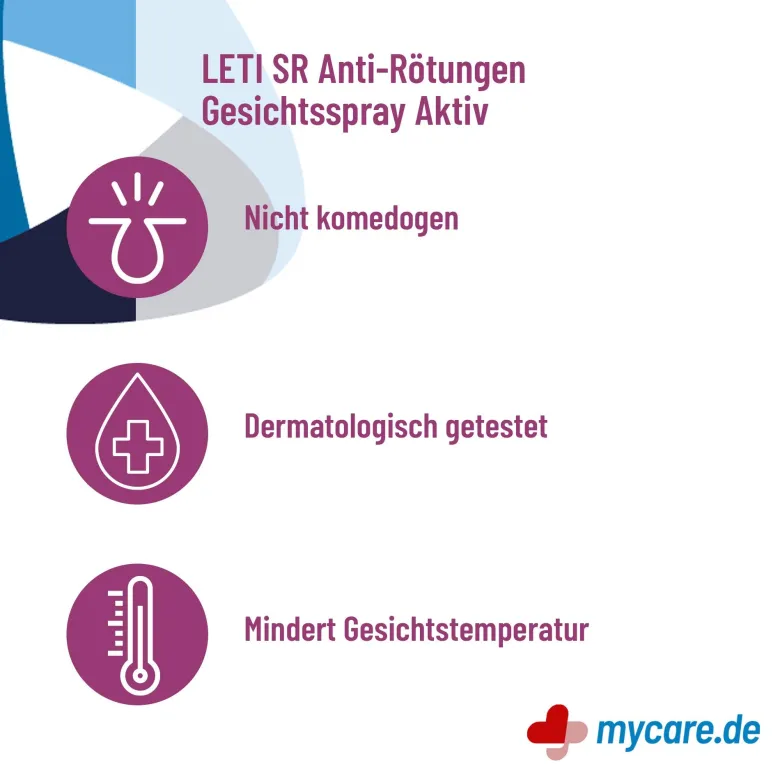 LETI SR Anti-Rötungen Gesichtsspray Aktiv, 75 ml
