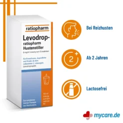 Levodrop-ratiopharm Hustenstiller, 100 ml