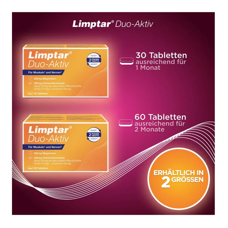 Limptar Duo-Aktiv Tabletten, 30 St