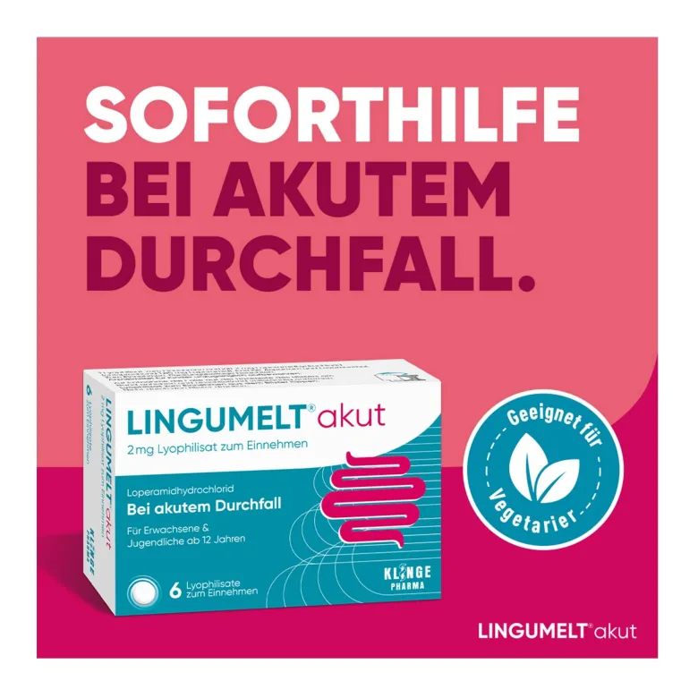 Lingumelt akut 2mg Lyophilisate zum Einnehmen, 6 St