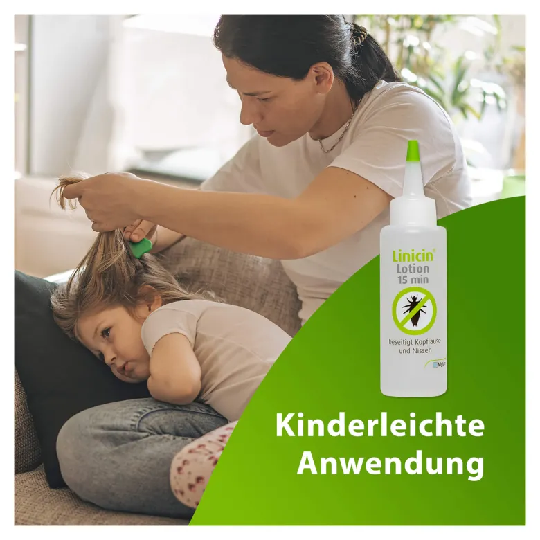 Linicin Lotion 15 Minuten Ohne Läusekamm, 100 ml