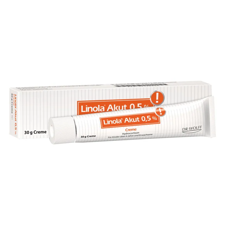 Linola Akut 0,5% Hydrocortison Creme, 30 g
