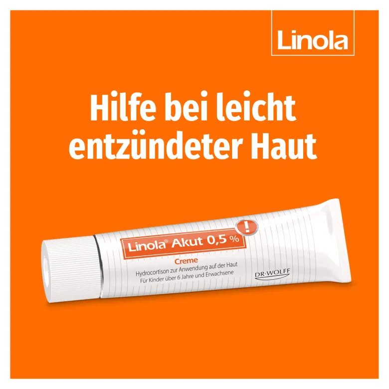 Linola Akut 0,5% Hydrocortison Creme, 30 g