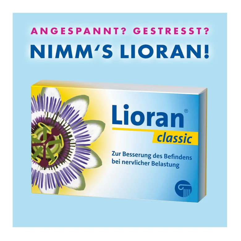 Lioran classic bei Anspannung, Stress und innerer Unruhe, 80 St