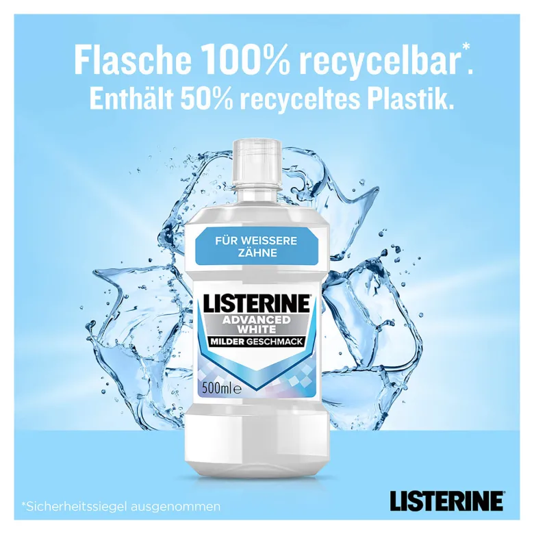 Listerine Mundspülung Advanced White, 500 ml