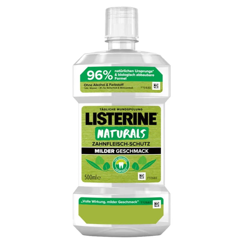 Listerine Mundspülung Naturals Zahnfleisch-Schutz, 500 ml