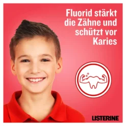 Listerine Mundspülung Smart Kidz Mild Berry, 500 ml