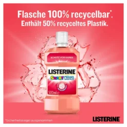 Listerine Mundspülung Smart Kidz Mild Berry, 500 ml