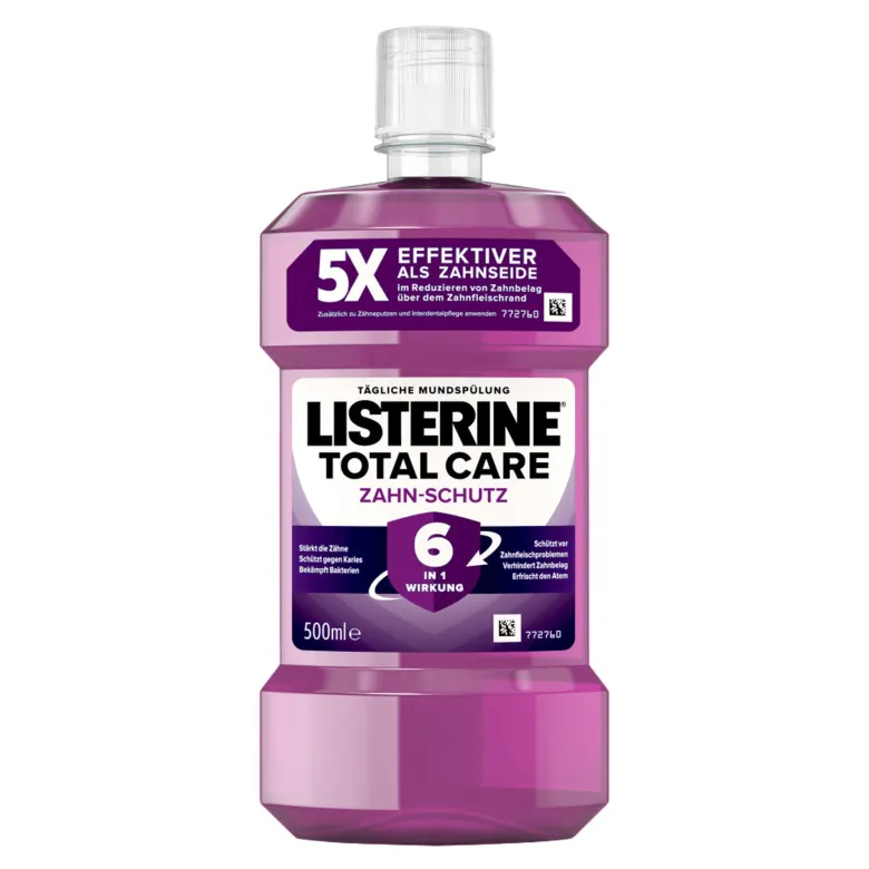 Listerine Mundspülung Total Care Zahn-Schutz, 500 ml