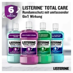 Listerine Mundspülung Total Care Zahn-Schutz, 500 ml