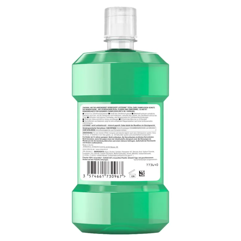 Listerine Mundspülung Total Care Zahnfleisch-Schutz, 500 ml