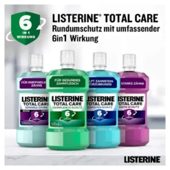 Listerine Mundspülung Total Care Zahnfleisch-Schutz, 500 ml