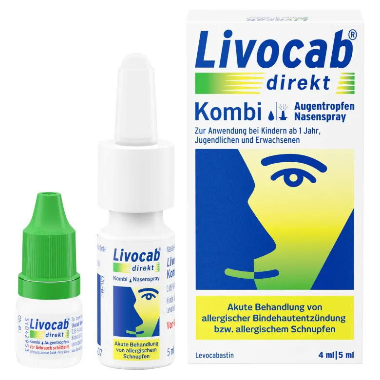 Livocab direkt Nasenspray/Augentropfen Kombi, 1 P