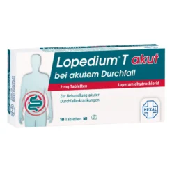 Lopedium T akut bei akutem Durchfall, 10 St