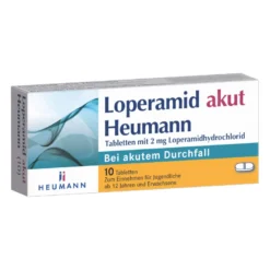 Loperamid akut Heumann Tabletten, 10 St
