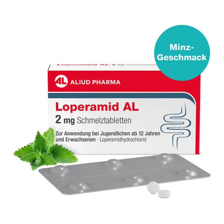 Loperamid AL 2 mg Schmelztabletten, 12 St