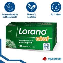 Lorano akut Tabletten, 100 St