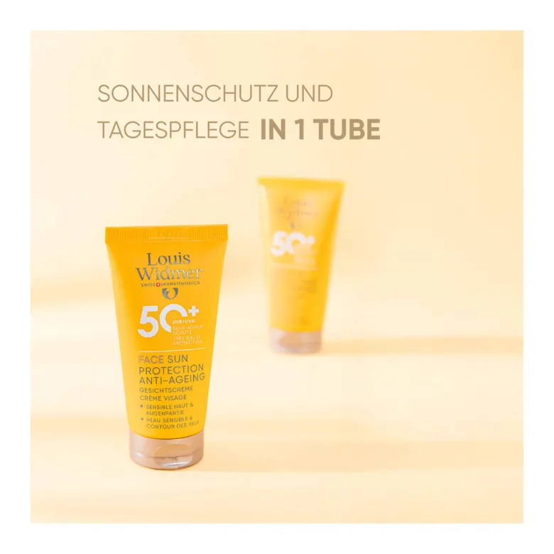 Louis Widmer Face Sun Protection Anti-Ageing 50, 50 ml