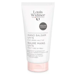 Louis Widmer Hand Balsam UV 15 leicht parfümiert, 75 ml