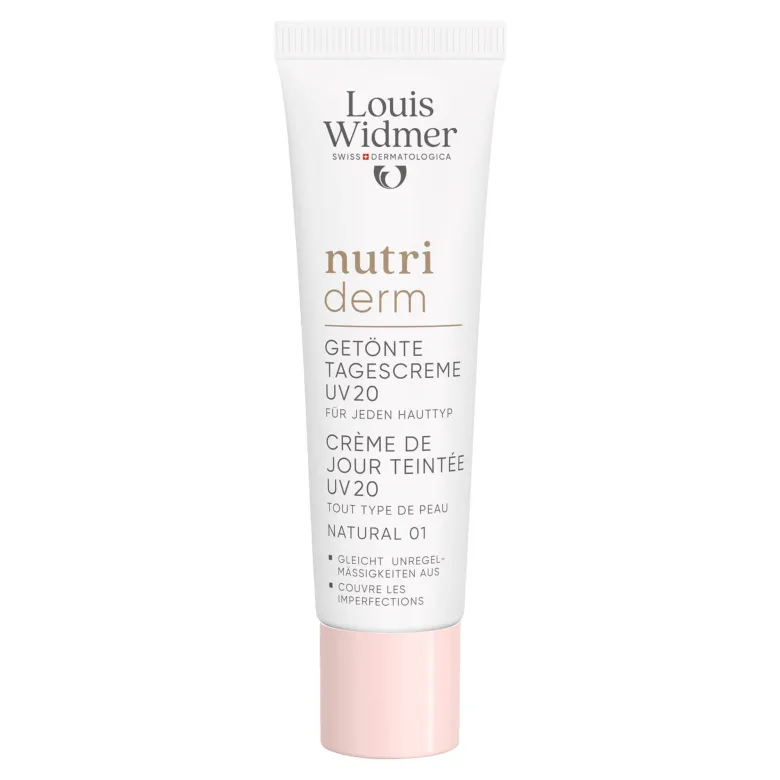 Louis Widmer nutriderm Get. Tagescreme UV 20 - Natural 01, 30 ml