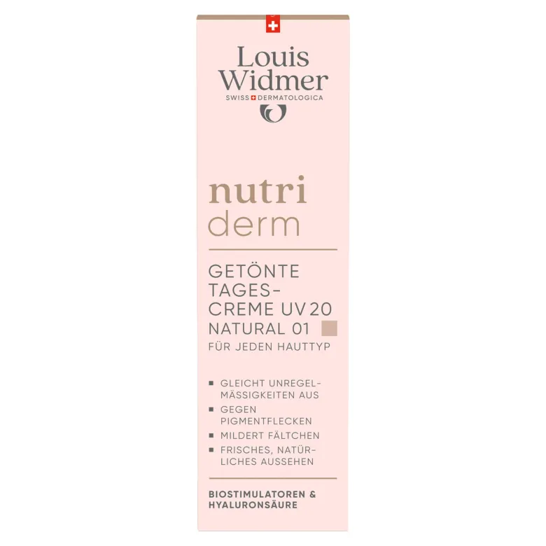 Louis Widmer nutriderm Get. Tagescreme UV 20 - Natural 01, 30 ml