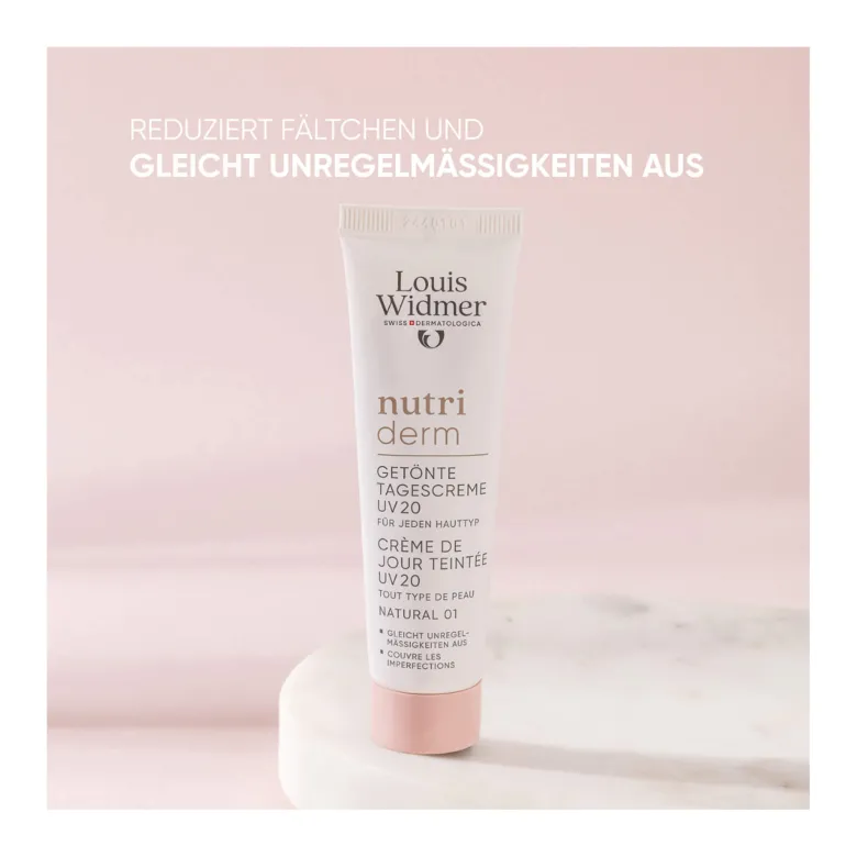 Louis Widmer nutriderm Get. Tagescreme UV 20 - Natural 01, 30 ml