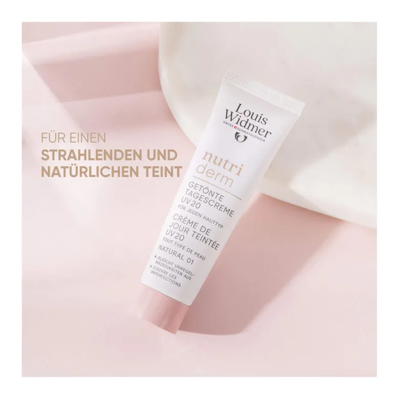 Louis Widmer nutriderm Get. Tagescreme UV 20 - Natural 01, 30 ml