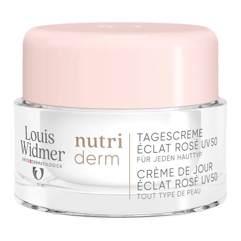 Louis Widmer nutriderm Tagescreme Eclat Rose UV 50, 50 ml