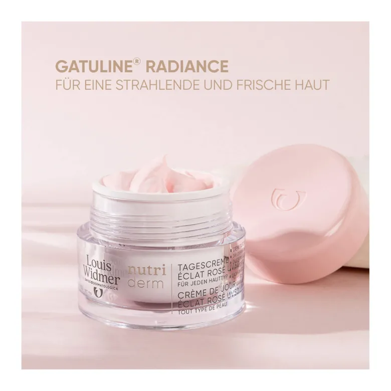 Louis Widmer nutriderm Tagescreme Eclat Rose UV 50, 50 ml