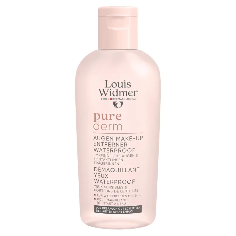 Louis Widmer purederm Augen-Make-up-Entferner wasserfest o.p, 100 ml