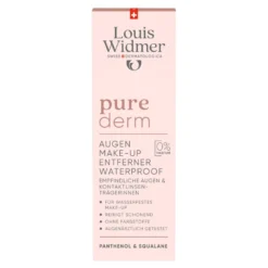 Louis Widmer purederm Augen-Make-up-Entferner wasserfest o.p, 100 ml