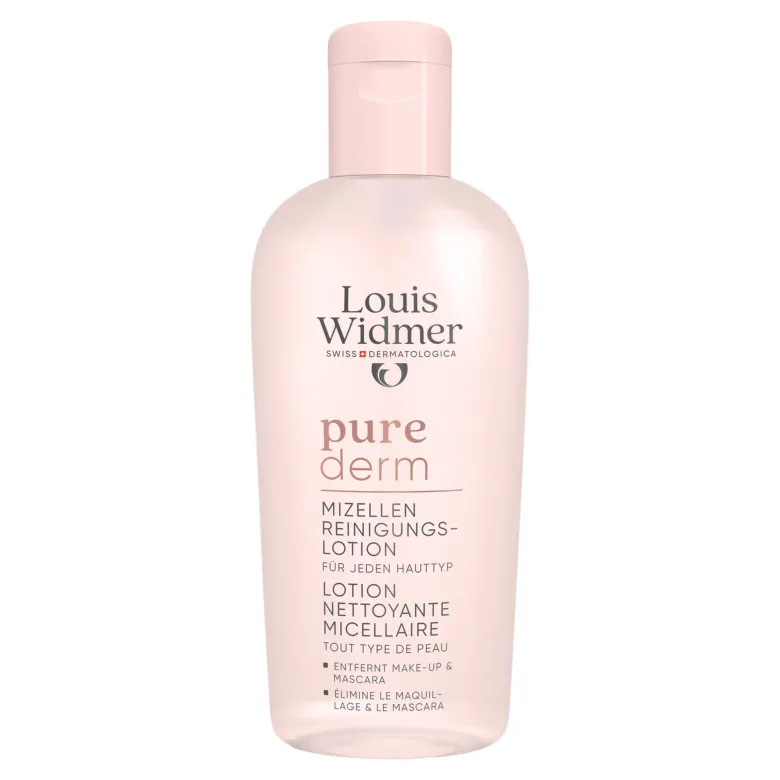 Louis Widmer purederm Mizellen-Reinigungslotion unparfümiert, 200 ml