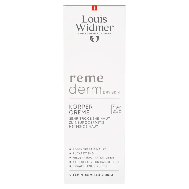Louis Widmer remederm Körpercreme unparfümiert, 200 ml