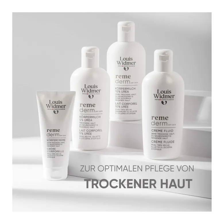 Louis Widmer remederm Körpercreme unparfümiert, 200 ml