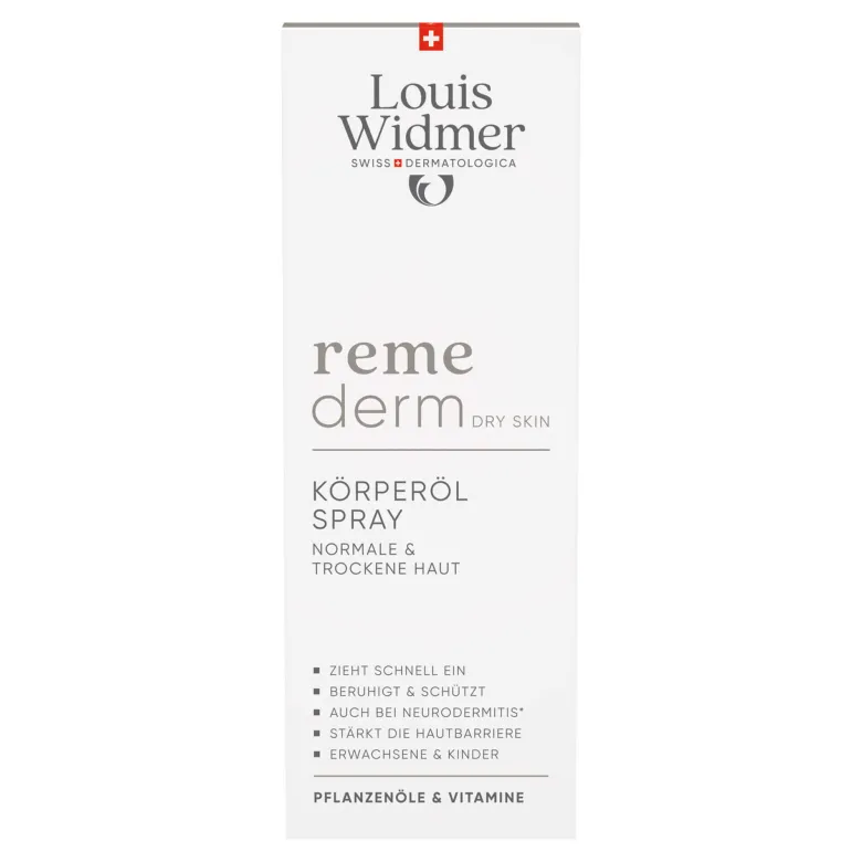 Louis Widmer remederm Körperöl Spray, 150 ml