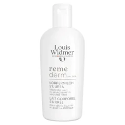 Louis Widmer remederm Körpermilch 5% Urea unparfümiert, 200 ml