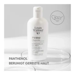 Louis Widmer remederm Körpermilch 5% Urea unparfümiert, 200 ml