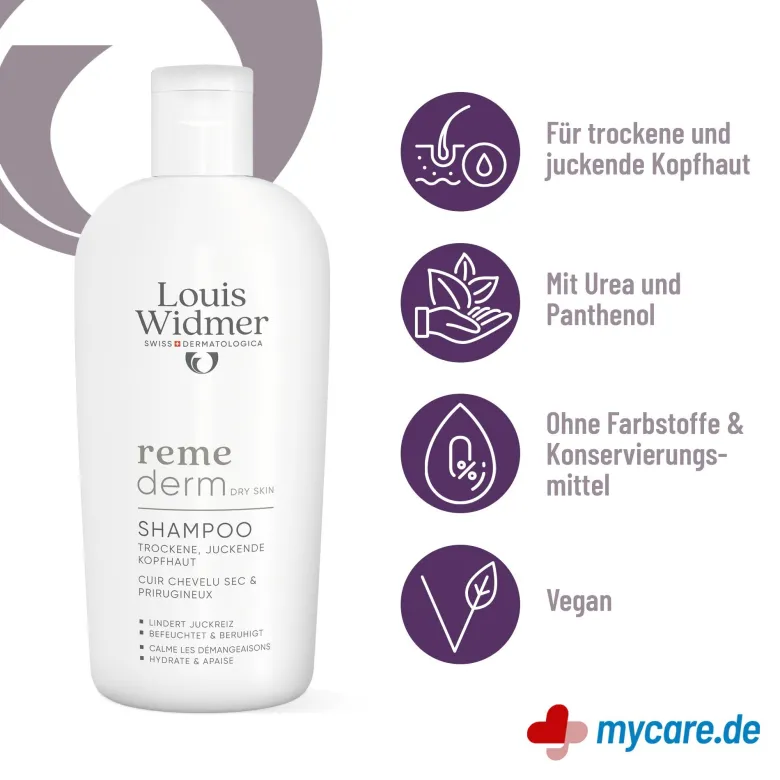 Louis Widmer remederm Shampoo, 150 ml