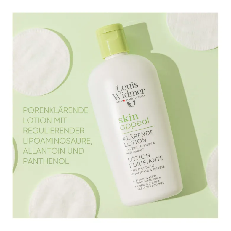 Louis Widmer skinappeal Klärende Lotion unparfümiert, 150 ml