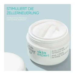 Louis Widmer skinexpert AHA Creme Intensiv 10% unparfümiert, 50 ml