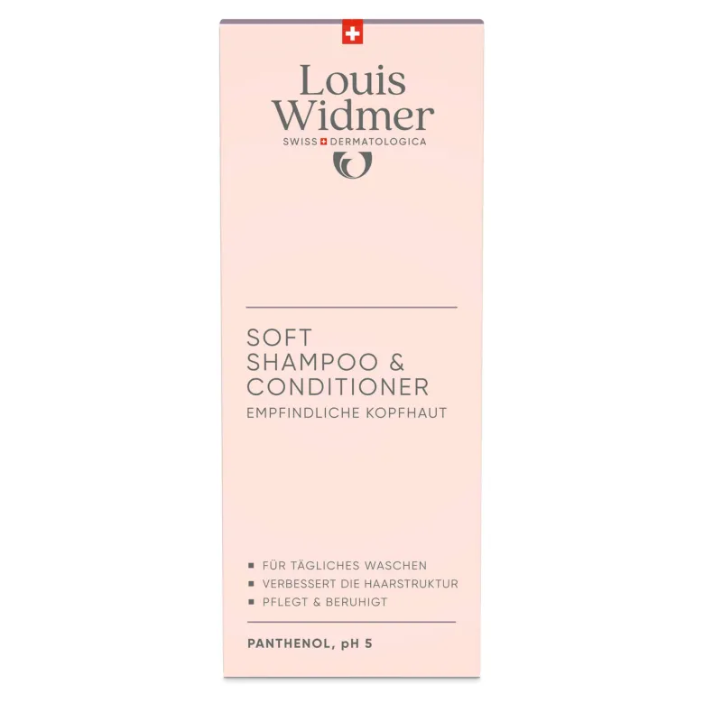 Louis Widmer Soft Shampoo + Conditioner leicht parfümiert, 150 ml