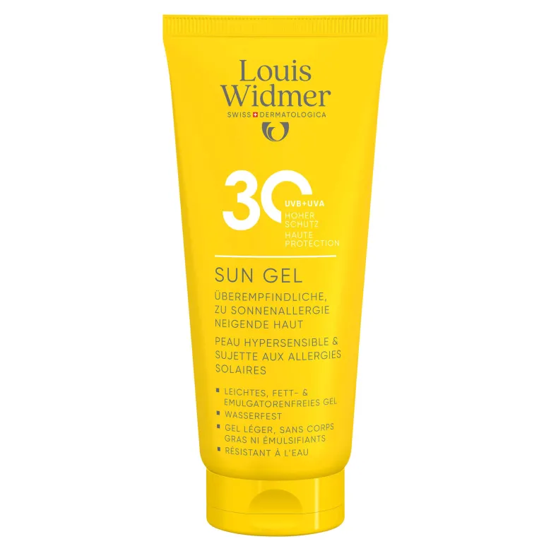 Louis Widmer Sun Gel 30, 100 ml