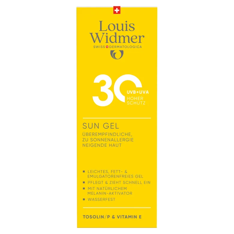 Louis Widmer Sun Gel 30, 100 ml