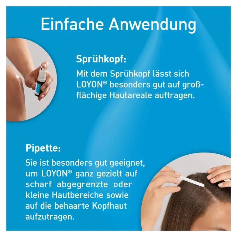 LOYON bei Schuppenflechte, Milchschorf und Kopfgneis, 50 ml