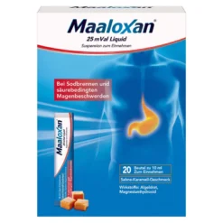 Maaloxan 25 mVal Liquid, 20X10 ml