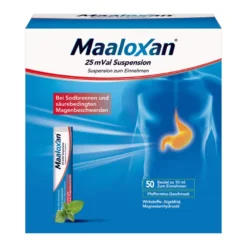 Maaloxan 25 mVal Suspension, 50X10 ml