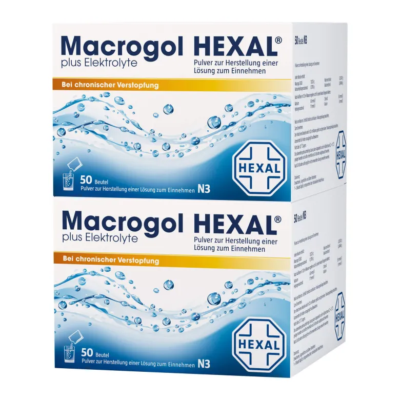 Macrogol HEXAL plus Elektrolyte Pulver, 100X13 g